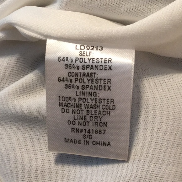 C. Luce Royal and White Dress - Picture 4 of 4